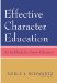 Effective Character Education : A Guidebook for Future Educators cover
