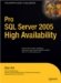 Pro SQL Server 2005 High Availability cover