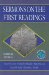 Sermons on the First Readings cover