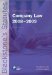 Blackstone's Statutes on Company Law 2008-2009 cover