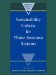 Sustainability Criteria for Water Resource Systems cover