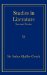 Studies in Literature : Second Series cover