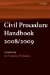 Civil Procedure Handbook 2008/2009 cover