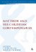  Matthew and His Christian Contemporaries