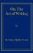 On the Art of Writing cover