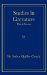 Studies in Literature : Third Series cover