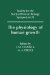 The Physiology of Human Growth cover