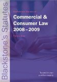 Blackstone's Statutes on Commercial & Consumer Law 2008-2009 [Click for larger image]