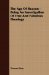 The Age of Reason : Being an Investigation of True and Fabulous Theology cover