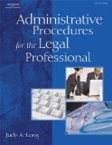 Administrative Procedures for the Legal Professional [Click for larger image]