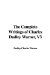 Complete Writings of Charles Dudley Warner cover