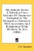 My Sermon Notes : A Selection from Outlines of Discourses Delivered at the Metropolitan Tabernacle, With Anecdotes and Illustrations from Matthew to Acts cover