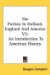 The Puritan In Holland, England And America : An Introduction to American History cover