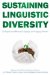 Sustaining Linguistic Diversity : Endangered and Minority Languages and Language Varieties cover