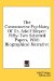 The Commonsense Psychiatry of Dr. Adolf Meyer : Fifty-two Selected Papers, With Biographical Narrative cover