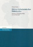 Kleiner Linksrheinischer Dialektatlas : Sprache in Rheinland-Pfalz Und Im Saarland [Click for larger image]
