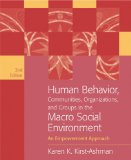Human Behavior, Communities, Organizations, and Groups in the Macro Social Environment [Click for larger image]