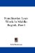 Scandinavian Loan-Words in Middle English cover