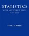 Statistics with Microsoft Excel cover