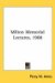 Milton Memorial Lectures, 1908 cover