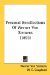  Personal Recollections Of Werner Von Siemens