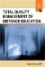  Total Quality Management in Distance Education