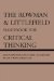 Rowman & Littlefield Handbook for Critical Thinking cover