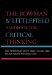 Rowman & Littlefield Handbook for Critical Thinking cover