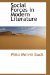  Social Forces in Modern Literature