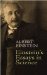  Einstein's Essays in Science