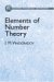  Elements of Number Theory