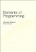  Elements of Programming