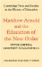  Matthew Arnold and the Education of the New Order