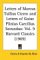  Letters of Marcus Tullius Cicero and Letters of Gaius Plinius Caecilius Secundus: Harvard Classics 1909