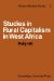 Studies in Rural Capitalism in West Africa
