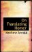  On Translating Homer