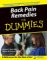  Back Pain Remedies for Dummies