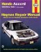  Honda Accord Automotive Repair Manual: Models Covered  All Honda Accord Models 1990 Through 1993