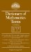  Dictionary of Mathematics Terms