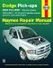  Haynes Repair Manual Dodge Pick-ups, 2002 Thru 2008
