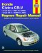  Honda Civic & CR-V Automotive Repair Manual: Models Covered Honda Civic-2001 Through 2005 and Honda Cr-v - 2002 Through 2006