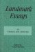  Landmark Essays on Rhetoric and Literature