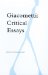  Giacometti: Critical Essays