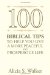  100 Biblical Tips to Help You Live A More Peaceful and Prosperous Life