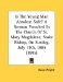  Is the Young Man Absalom Safe?: A Sermon Preached in the Church of St. Mary Magdalene, Stoke Bishop, on Sunday, July 19th, 1885