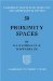  Proximity Spaces