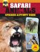  Safari Animals Sticker Activity Book