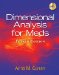 Dimensional Analysis for Meds