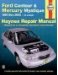  Ford Contour & Mercury Mystique 1995 thru 2000 All Models: Haynes Repair Manual Based on a Complete Teardown and Rebuild