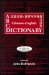  ABC Chinese-English Dictionary: Alphabetically Based Computerized